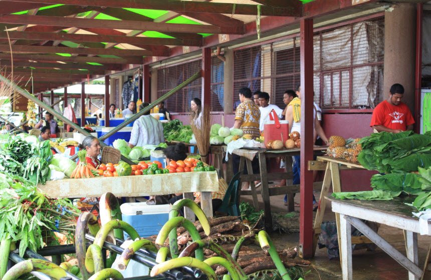 Talamahu Market, Nukuʻalofa, Tongatapu, Tonga